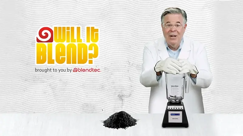 content marketing campaign blendtec will it blend