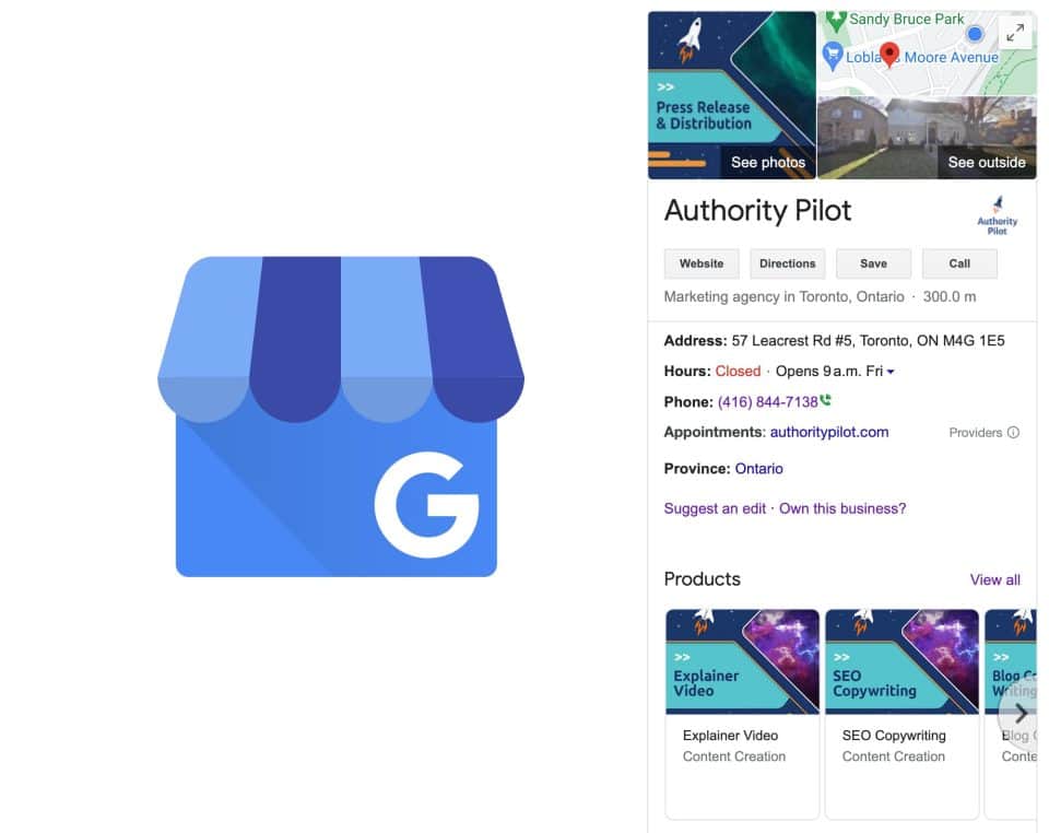 google business profile authority pilot