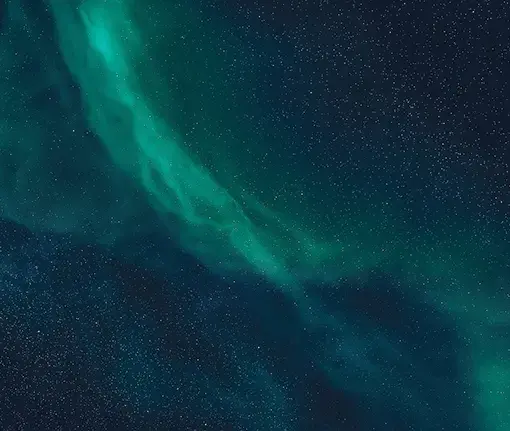 link building background eerie green northern lights